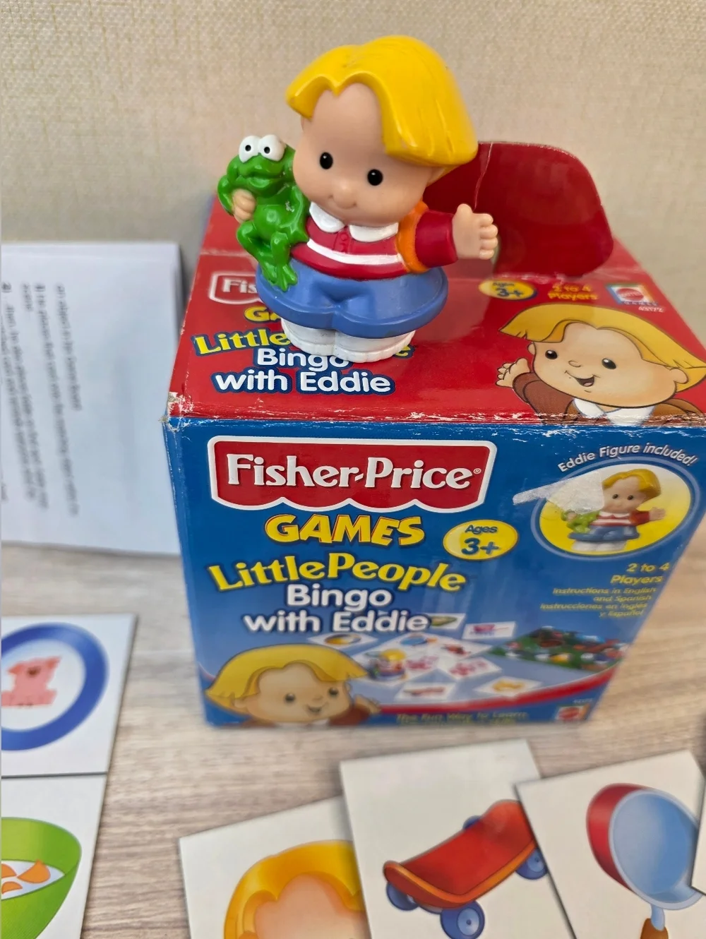 Vintage Fisher Price Little People Bingo Game